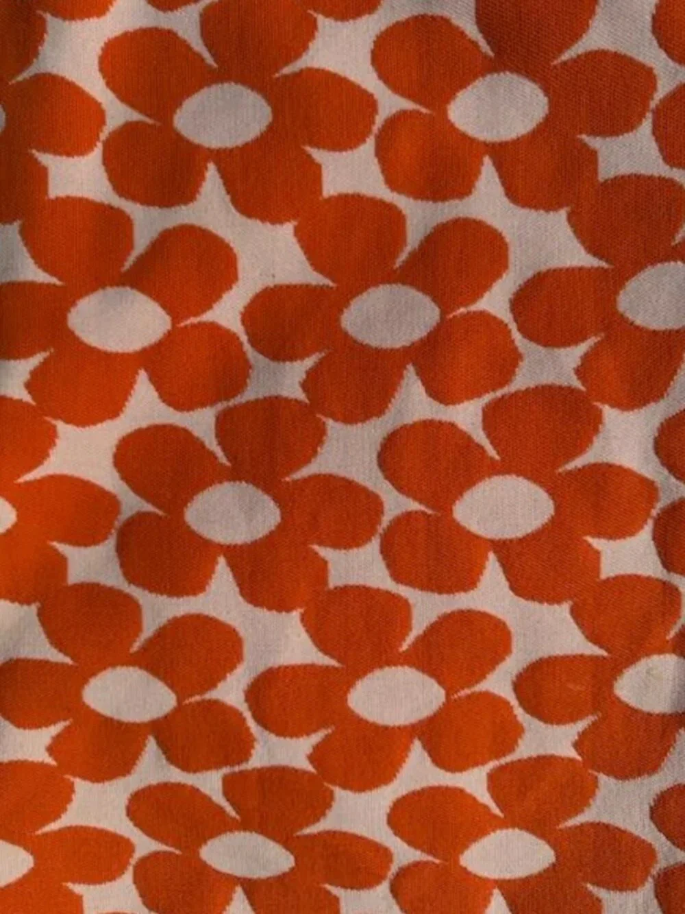 Zara orange floral summer dress - Picture 3 of 4